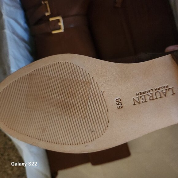 Ralph Lauren "Blayke" Buckled Riding Boots. NIB. Size 5.5 - Picture 10 of 12